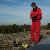 Messung mit der Neutronensonde