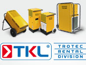 Luftentfeuchter der TTK Profi-Serie günstig bei TKL mieten