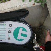 Der eingesetzte Gasdetektor Der eingesetzte Gasdetektor