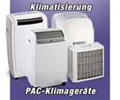 Mobile Klimageräte der PAC-Serie