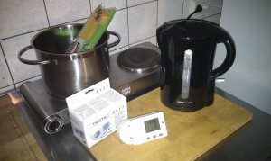 the set-up for our experiment