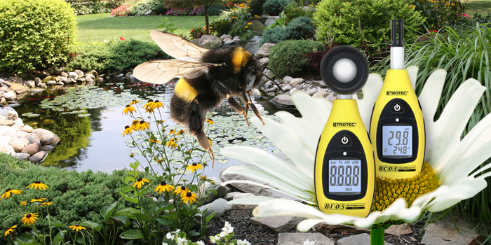 Measuring devices for gardening