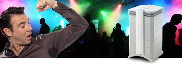 Air purification with an Air cleaner