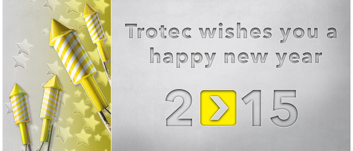 Trotec wishes you a happy new year