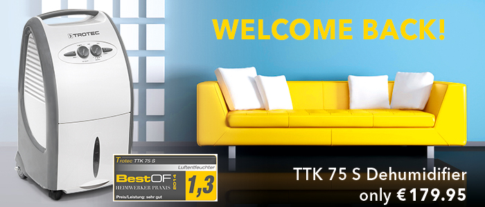 TTK 75 S Dehumidifier