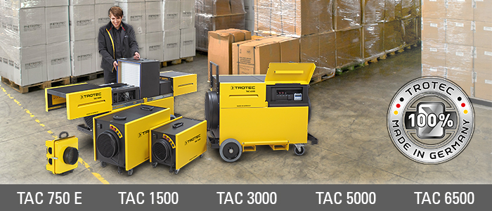 Don't tolerate dust and moist air in the warehouse