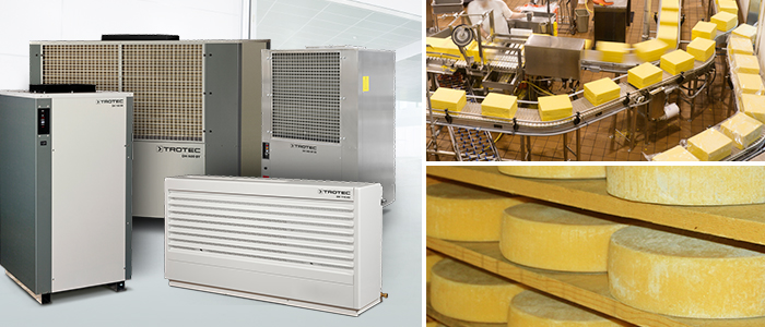 Industrial Condenser Dryers of the DH Series