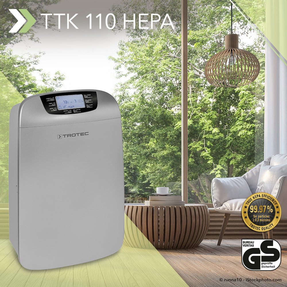 Trotec Trotec TTK 110 HEPA dehumidifier with air purifier 