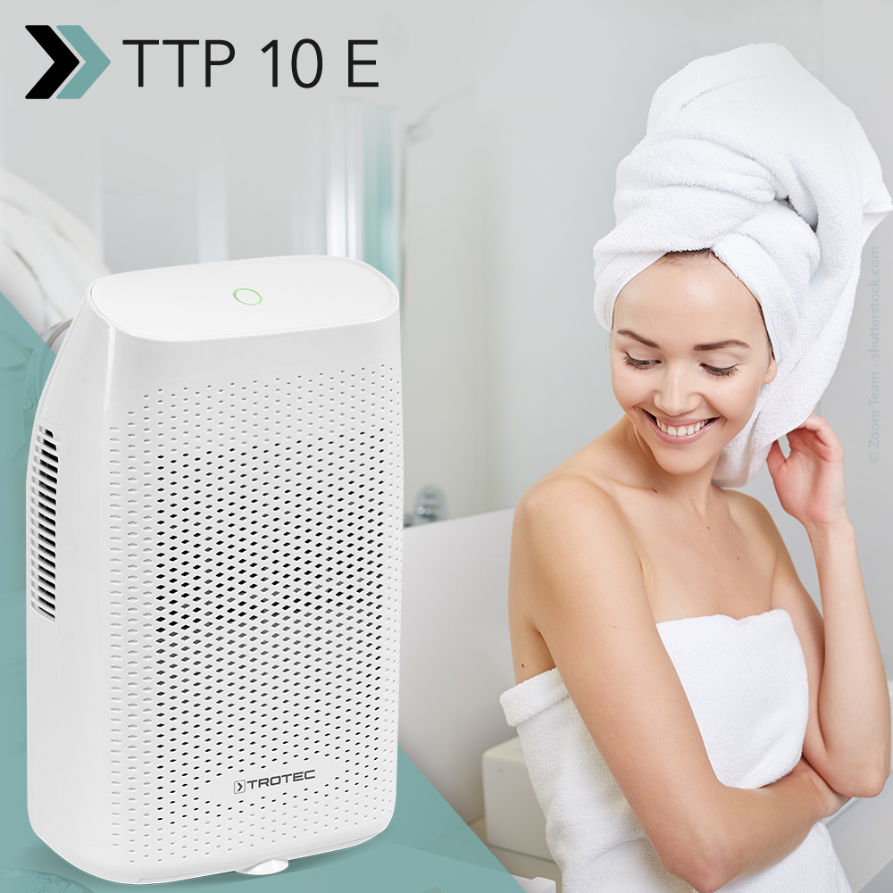TTP 10 E Peltier dehumidifier compact drying solution for small spaces