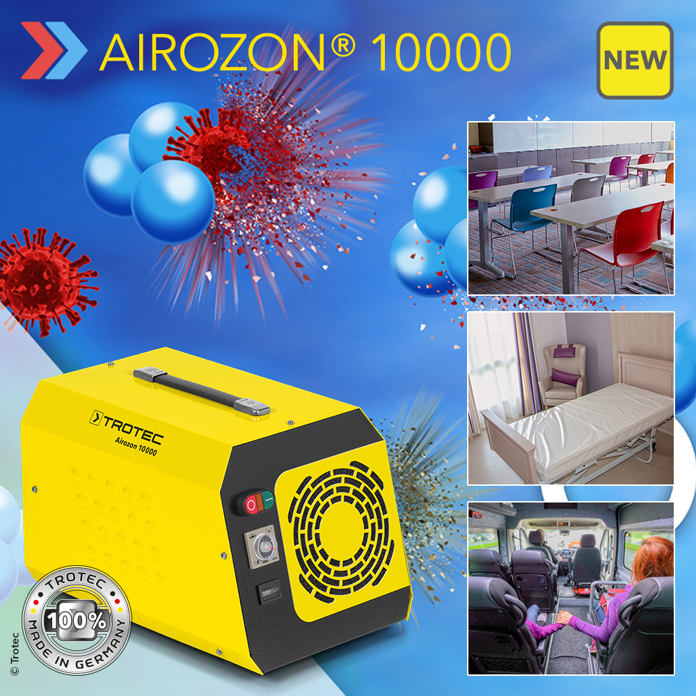 Générateur d'ozone Airozon 10000 - TROTEC