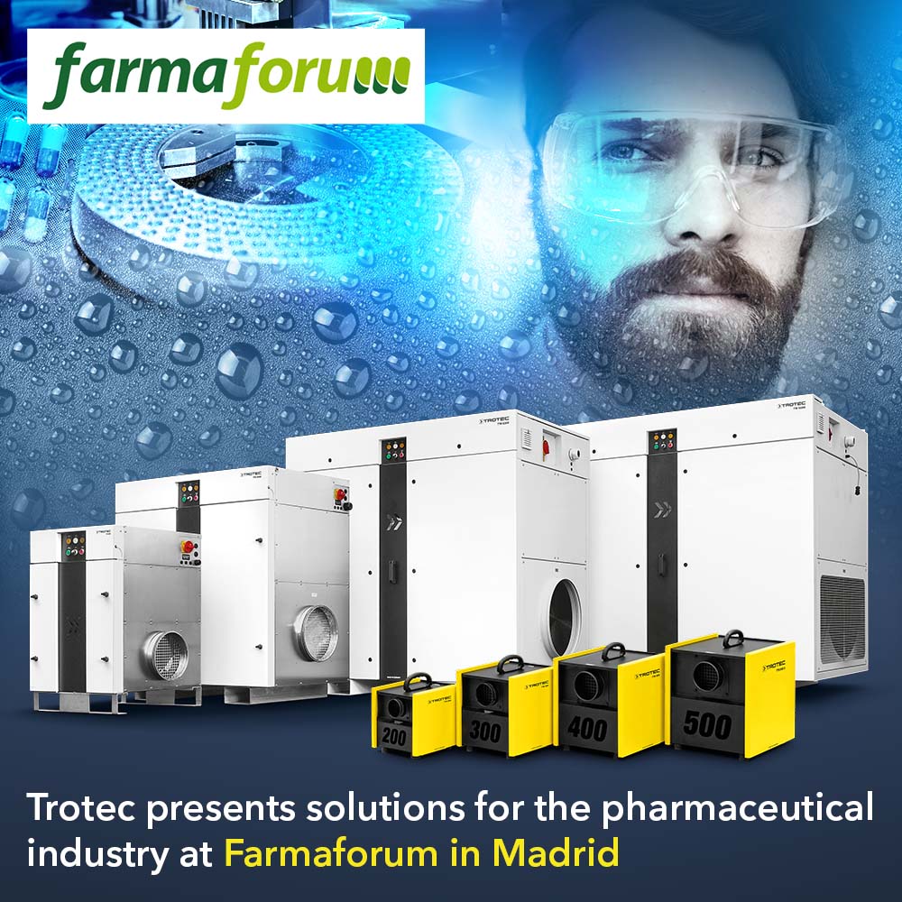 Trotec presents solutions for the pharmaceutical industry at Farmaforum in Madrid