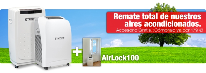 Nuestros equipos de aire acondicionado con accesorio en nuestra tienda online.