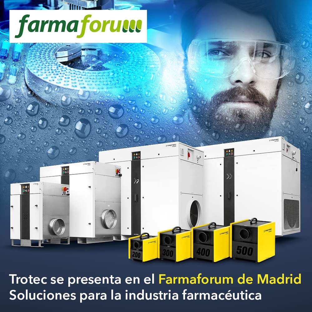 Trotec presenta soluciones para la industria farmacéutica en el Farmaforum de Madrid