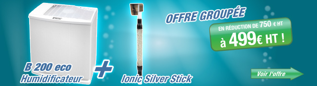 Le purificateur Ionic Silver en cadeau