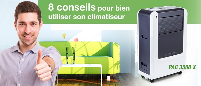 comment utiliser un climatiseur mobile