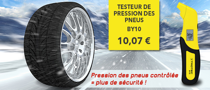 testeur de pression des pneus portable
