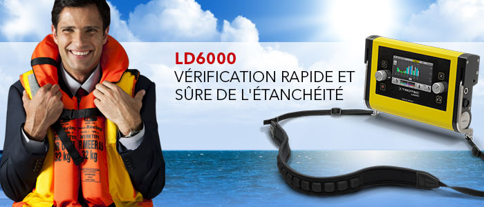 système de contrôle de l'étanchéité des vestes de sauvetage