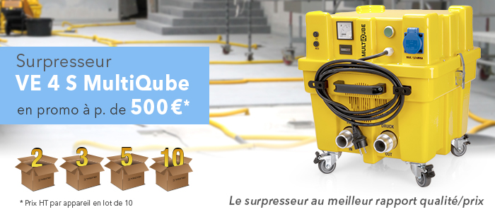 turbines, séparateurs d'eau et régulateurs de débit pour une déshumidification professionnelle