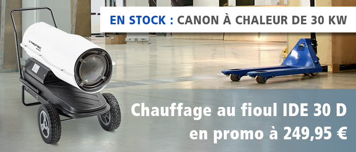 chauffage fioul professionnel de 30 kW