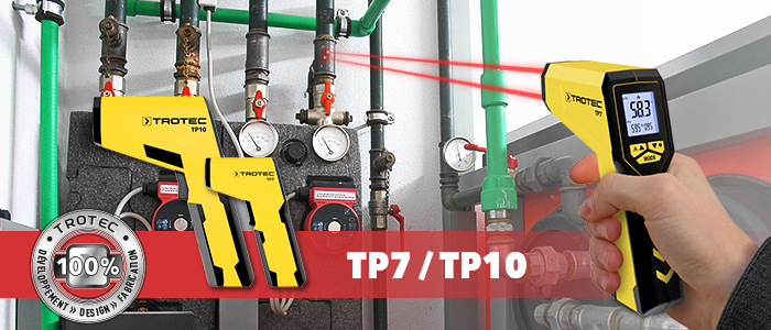 pyromètre infrarouge tp7 tp10 trotec