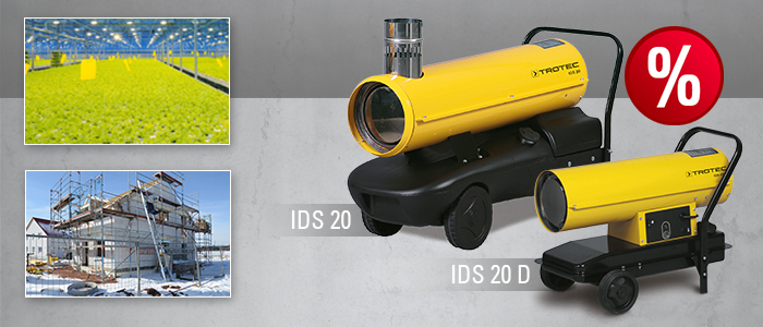 générateur d'air chaud au fuel IDS 20 IDS 20 D Trotec