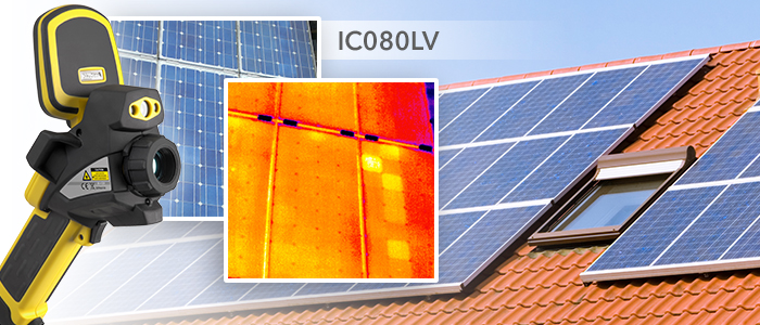 caméras thermiques pour contrôle de panneaux solaires