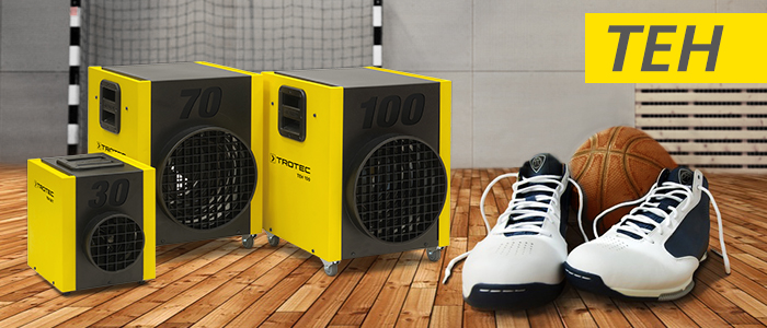 chauffage de gymnase et de salle de sport