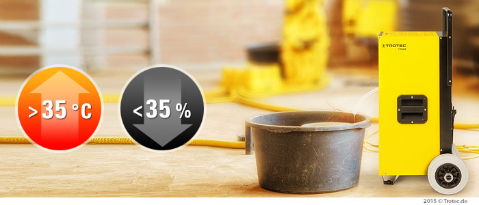 conditions d'entreposage idéales pour les déshumidificateurs