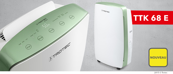 nouveau déshumidificateur blanc et vert