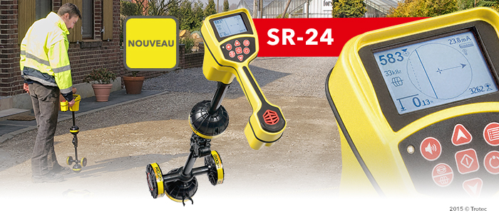 détecteur de conduites SeekTech SR-24