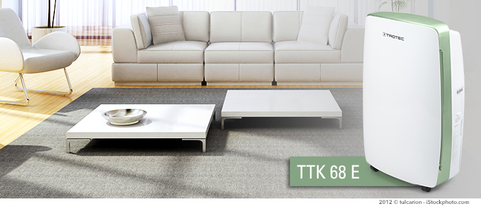 ttk 68 e | un déshumidificateur efficace et discret