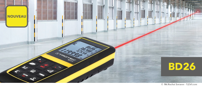 nouveau télémètre BD26 trotec