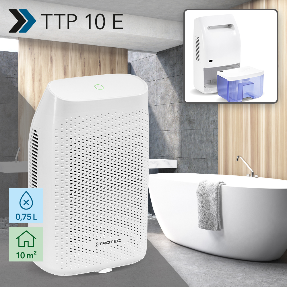 Déshumidificateur à effet Peltier TTP 10 E solution confortable de