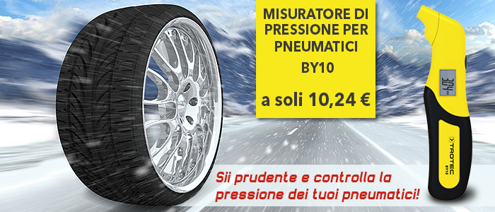 Misuratore di pressione per pneumatici BY10