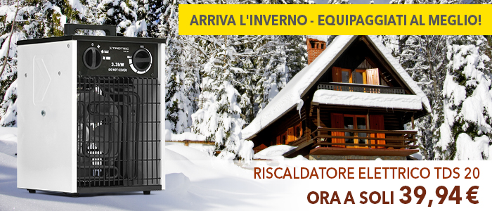 Riscaldatore elettrico TDS 20