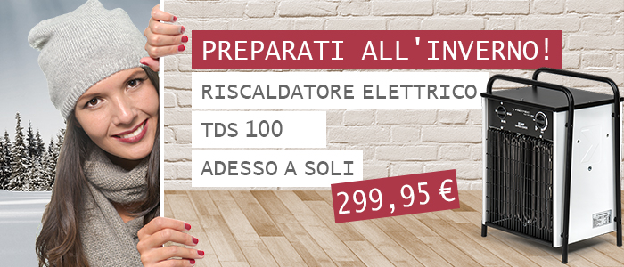 Riscaldatore elettrico TDS 100