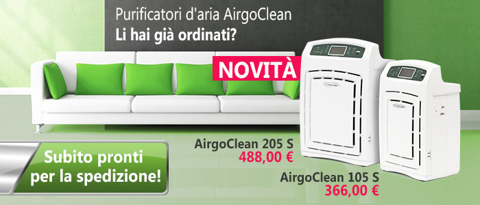 Depuratori d'aria AirgoClean 105 S & 205 S