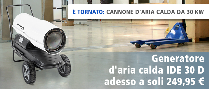 Generatore d'aria calda IDE 30 D