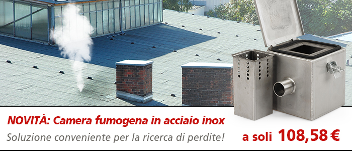 Camera fumogena in acciaio inox