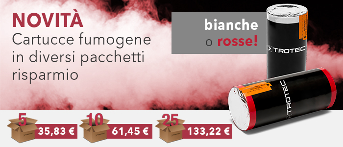 Cartucce fumogene in pacchetti risparmio