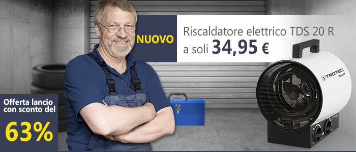 Riscaldatore elettrico TDS 20 R