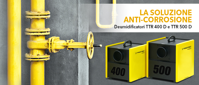 Deumidificatori TTR 400 D e TTR 500 D