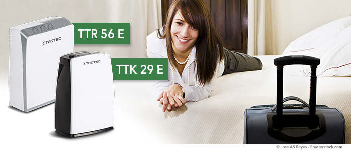 Deumidificatori TTK E/S per b&b, hotel e pensioni