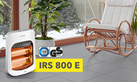 TROTEC Stufetta A Infrarossi IR 1200 S Con 2 Livelli Di Riscaldament Ip24 Calore Pulito Senza Condensa Inodore Asciutto E Totalmente Silenzioso 84652771