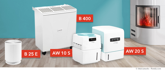 luftfuktare och lufttvättare