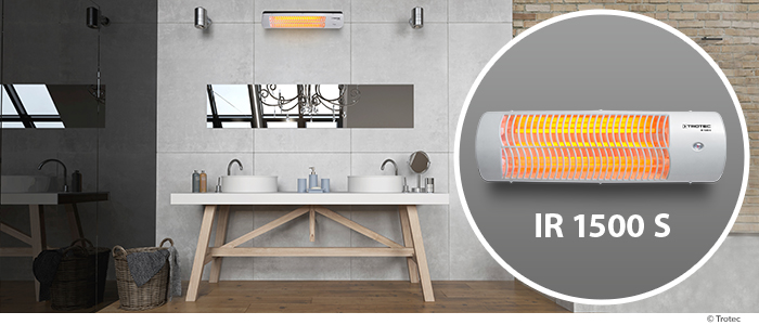 infraröda värmestrålaren