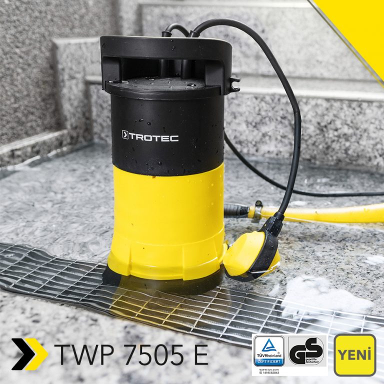 Yeni Temiz Su Dalgıç Pompası TWP 7505 E Kuru sonuçlar için 13.000