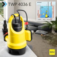 Schmutzwasser-Tauchpumpe TWP 4036 E - TROTEC