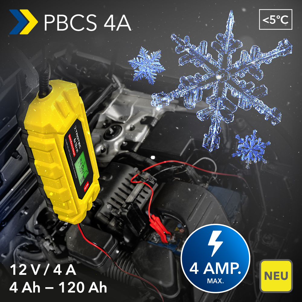 Batterieladegerät PBCS 4A - TROTEC