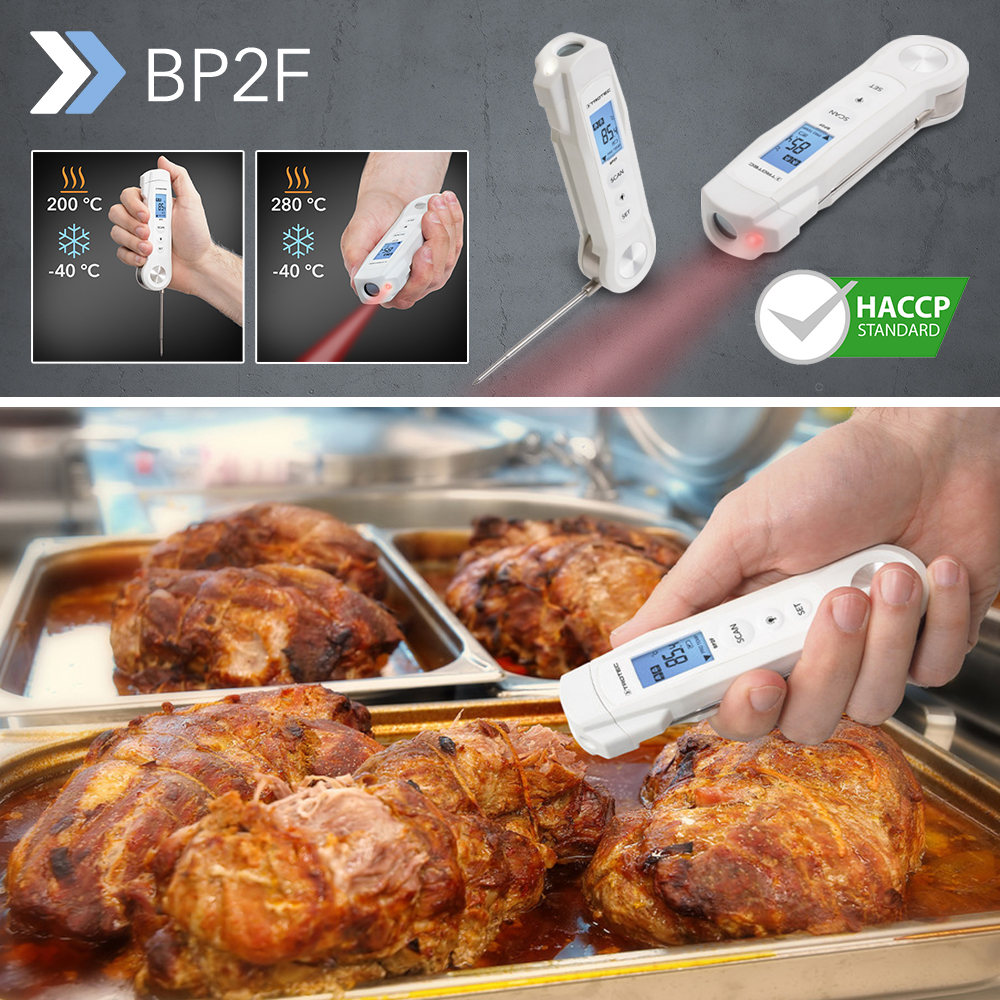 Lebensmittel-Thermometer BP2F: praktisches Kombi-Gerät zur